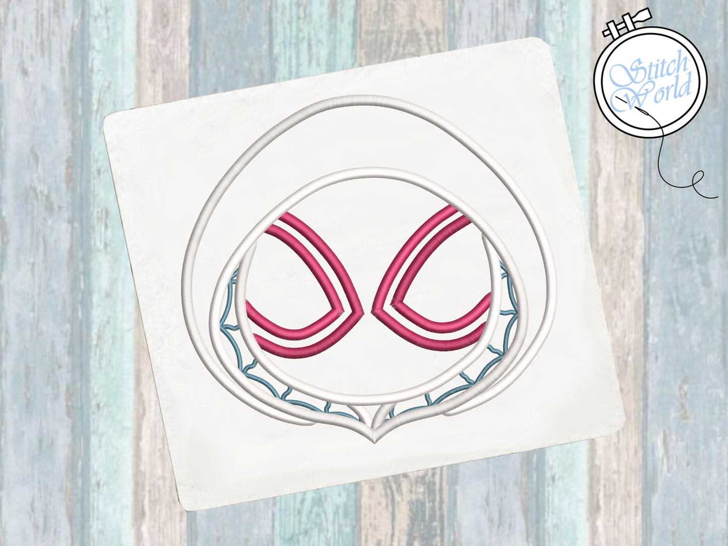 Ghost Spider Applique, Instant Download