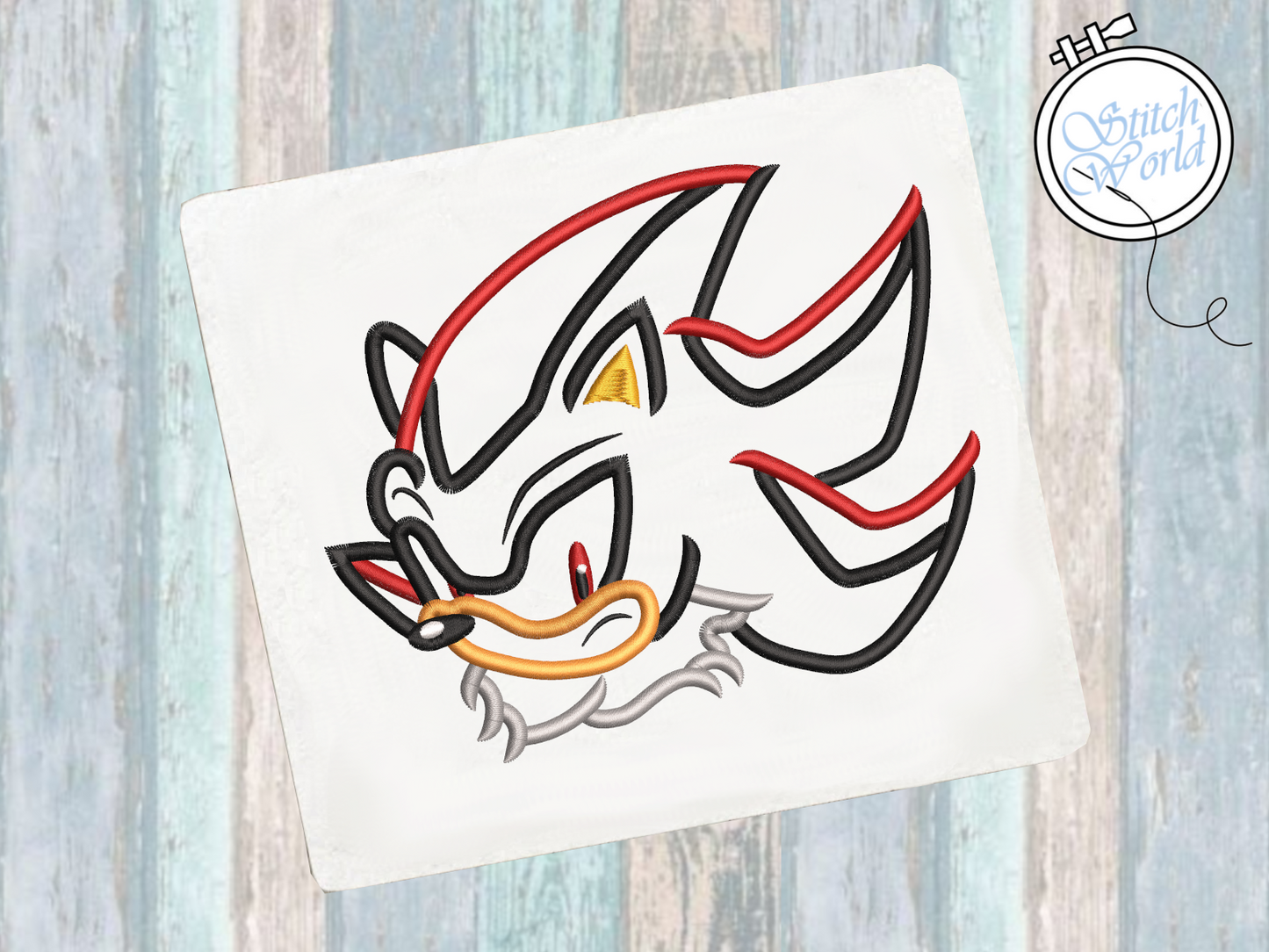 Shadow Applique, Instant Download