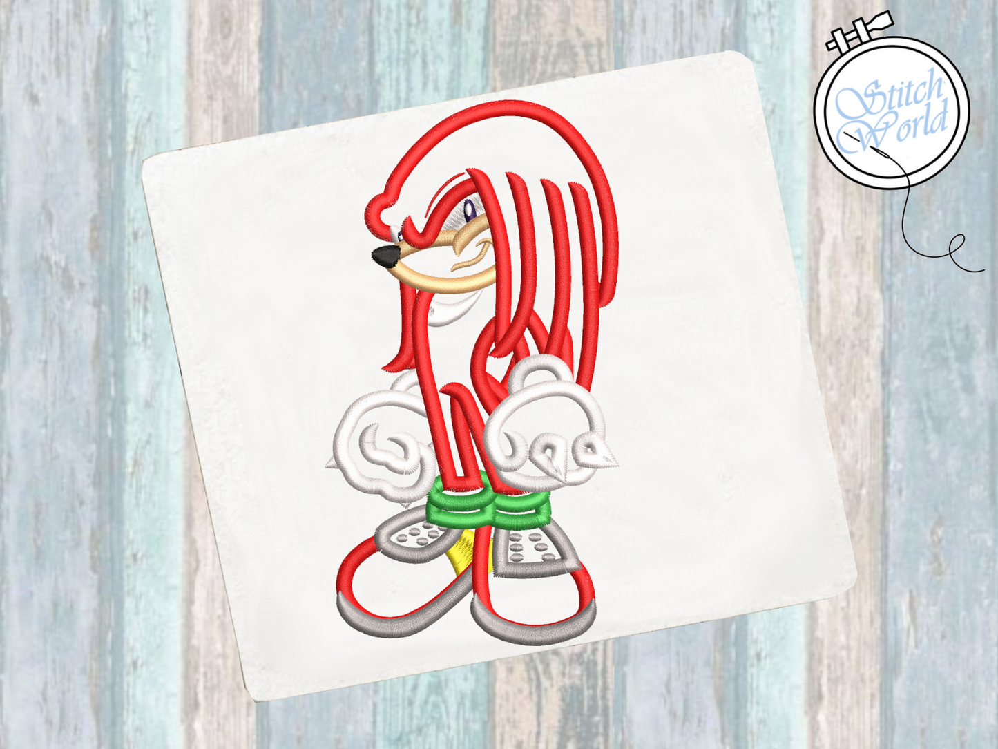 Knuckles Applique, Instant Download
