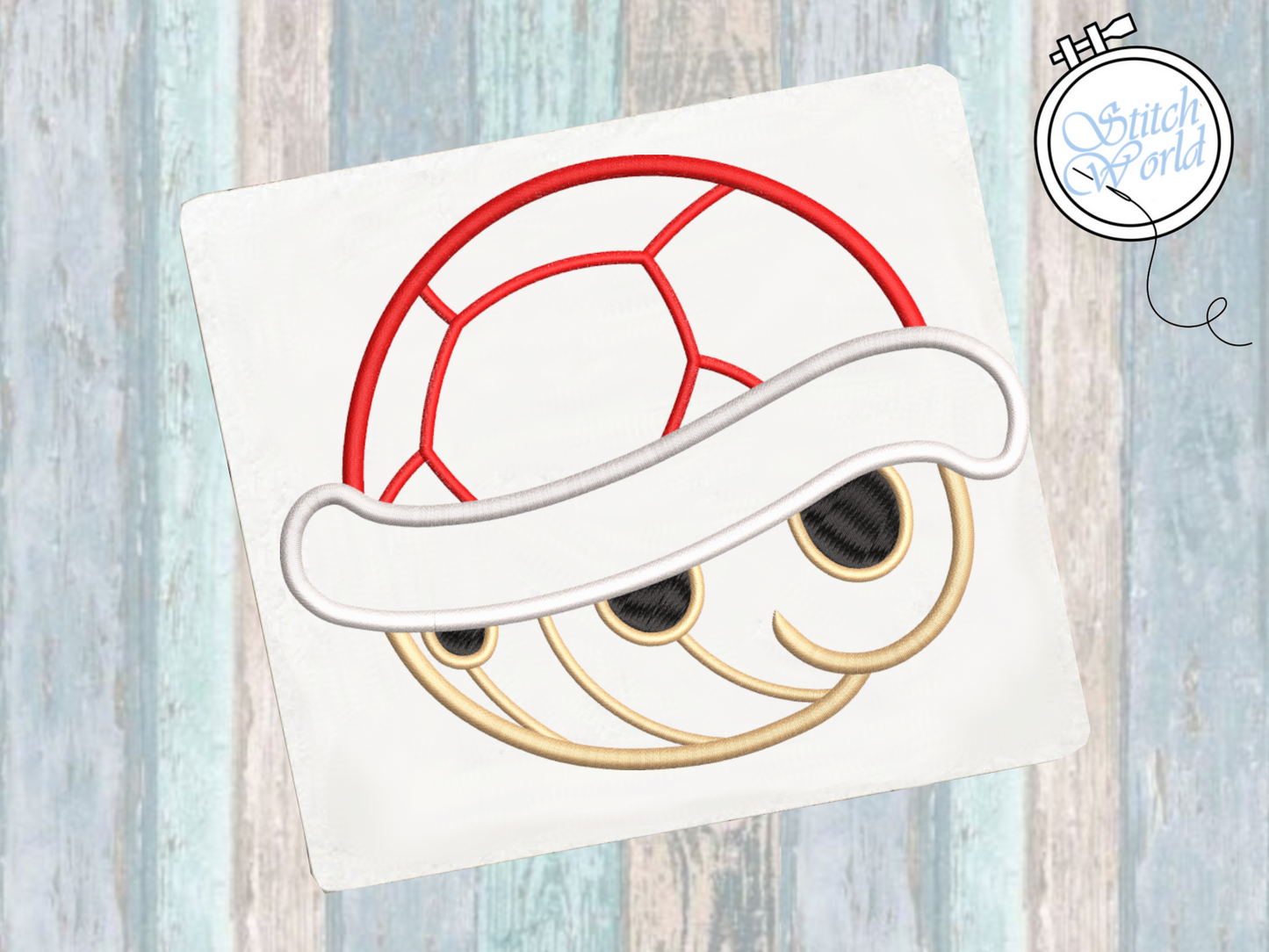 Shell Applique, Instant Download