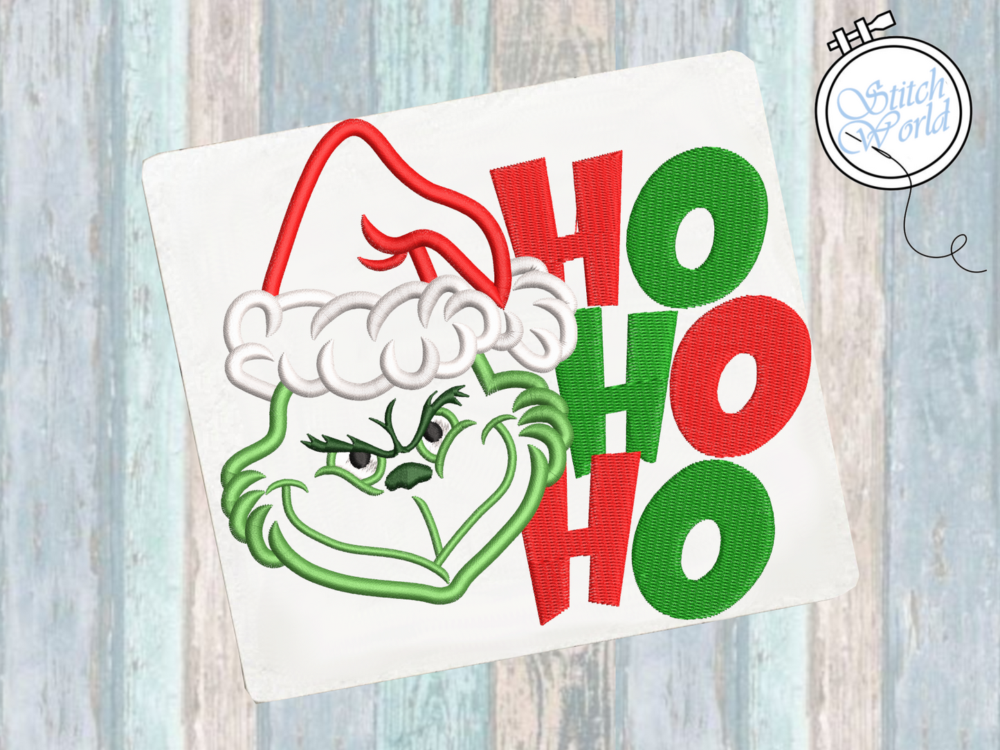 Grinch Applique, Instant Download