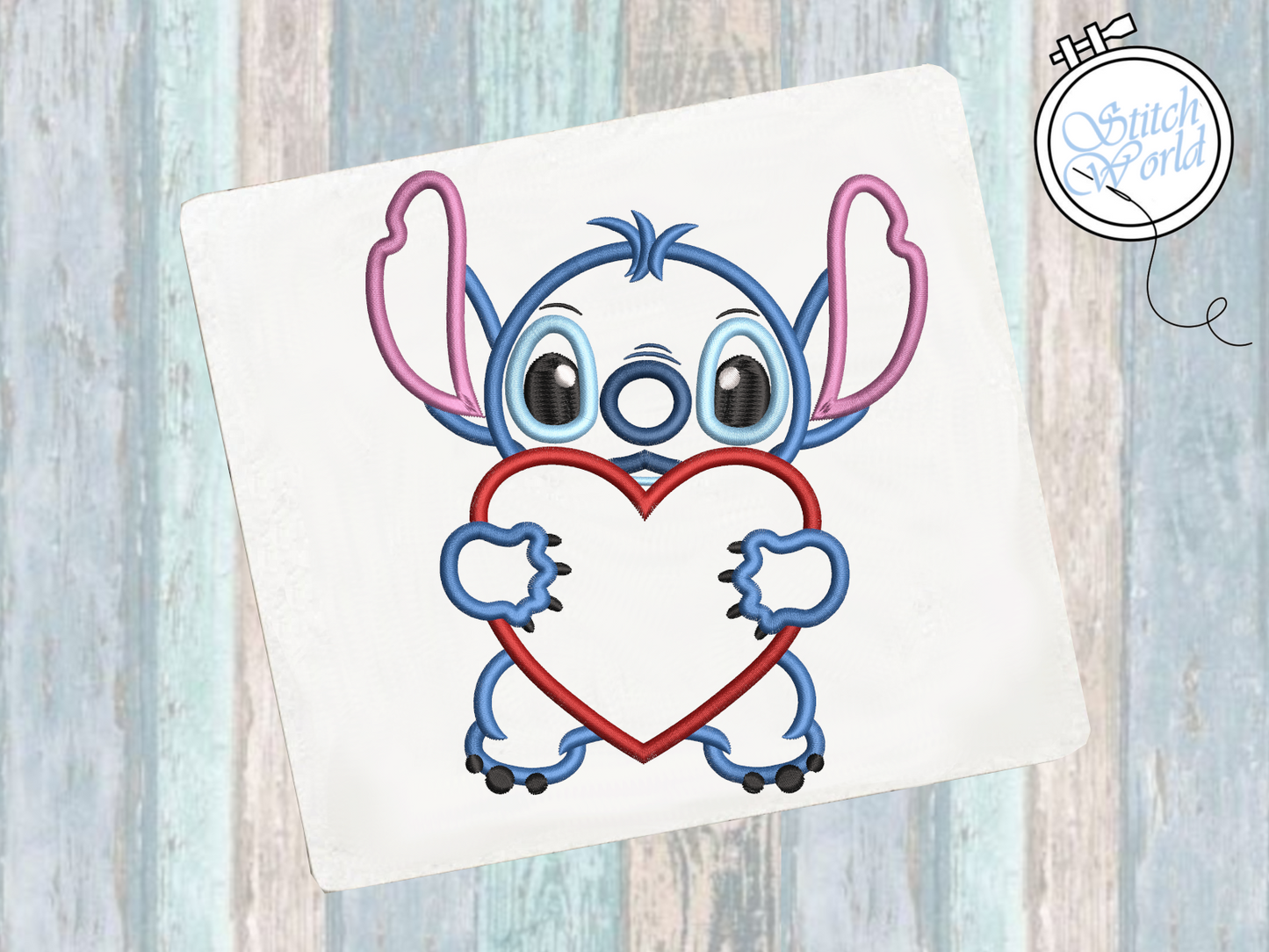 Stitch Applique, Instant Download