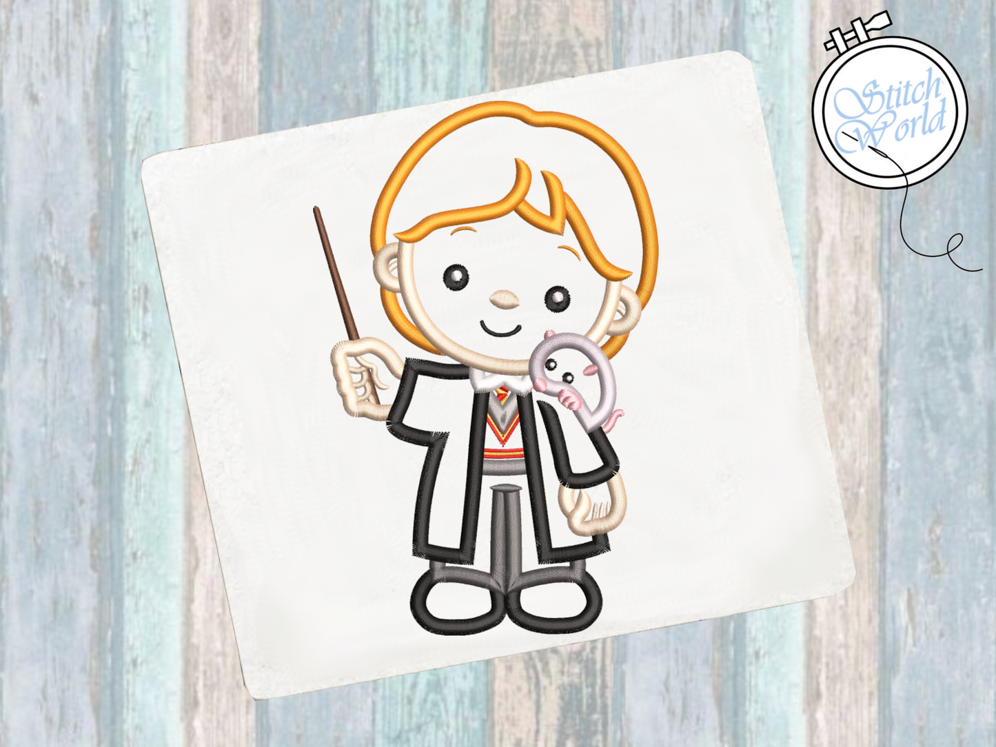 Ron Weasley Applique, Instant Download