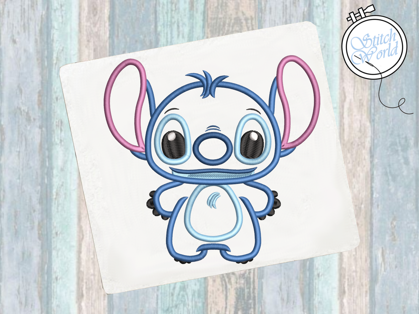 Stitch Applique, Instant Download