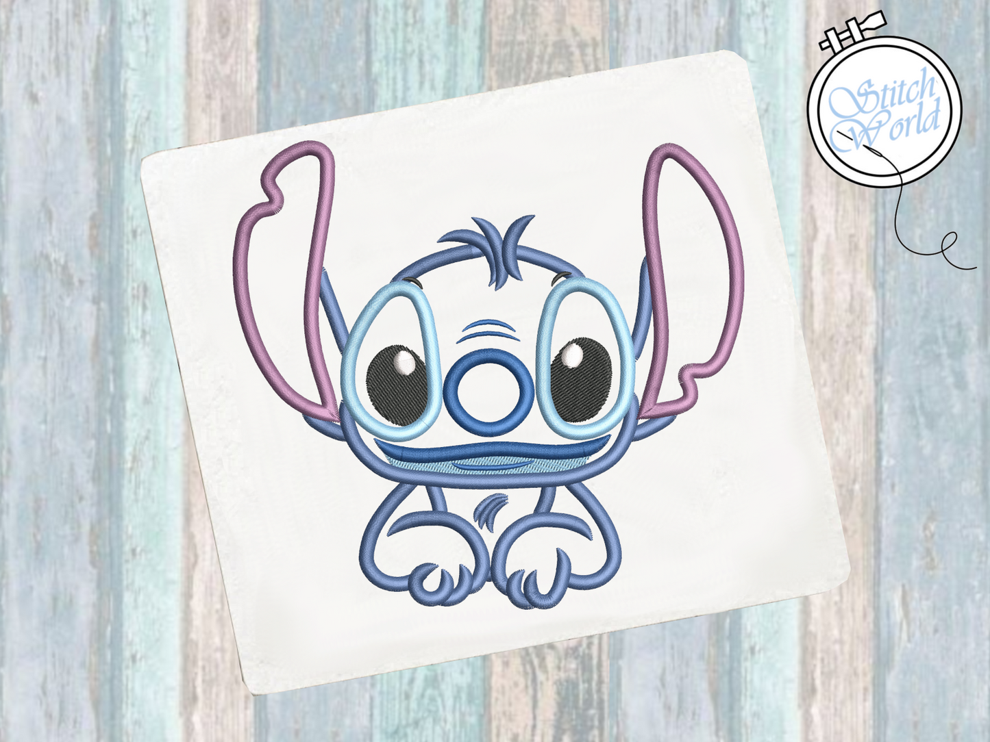 Stitch Applique, Instant Download