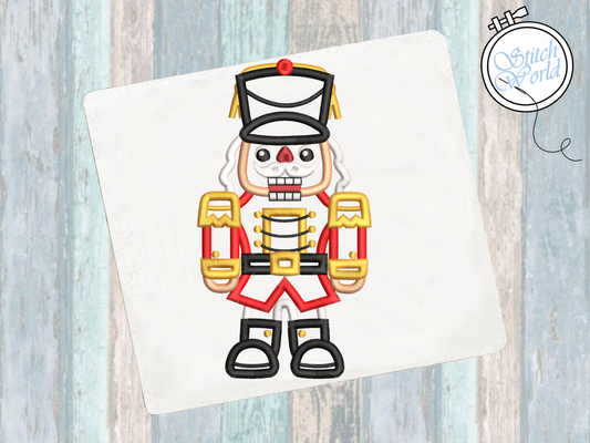 Nutcracker Applique, Instant Download