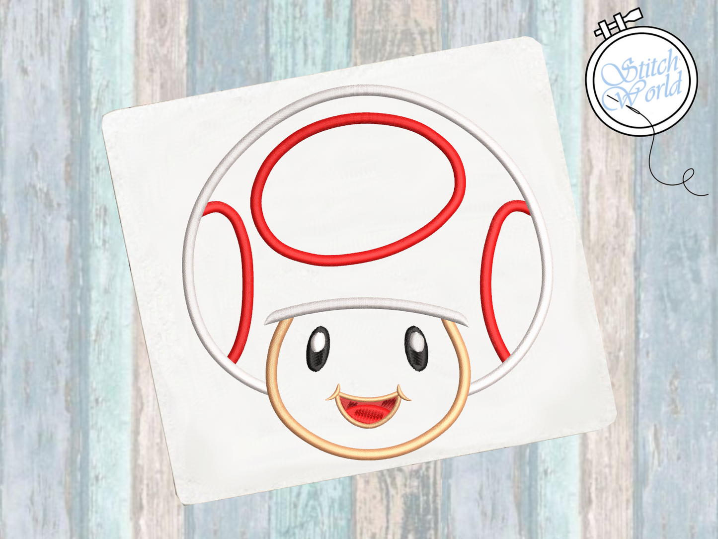 Toad Applique, Instant Download