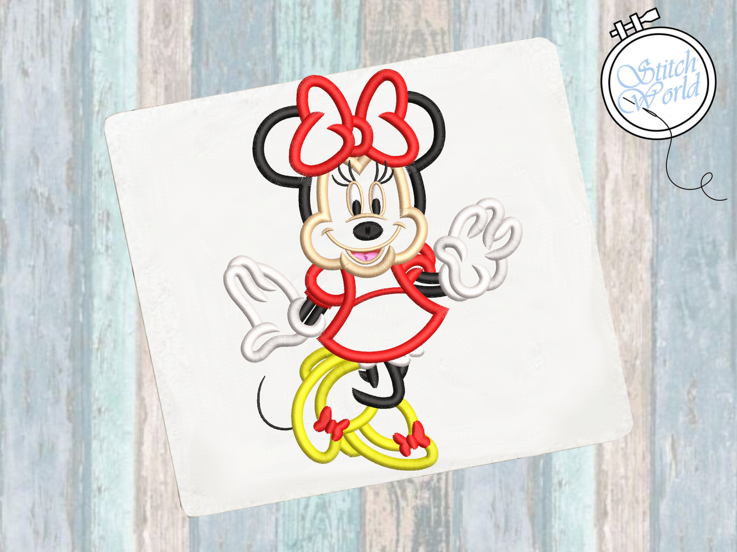 Minnie Applique, Instant Download