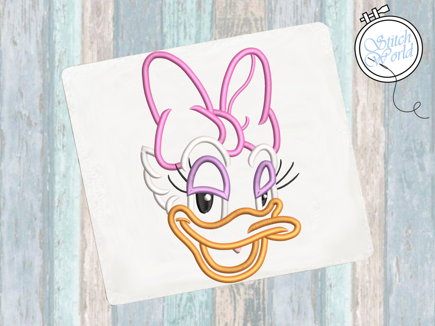 Daisy Applique, Instant Download