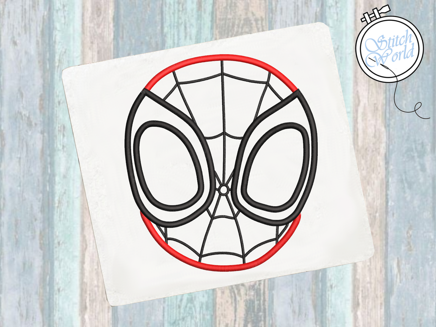 Spidey Applique, Instant Download
