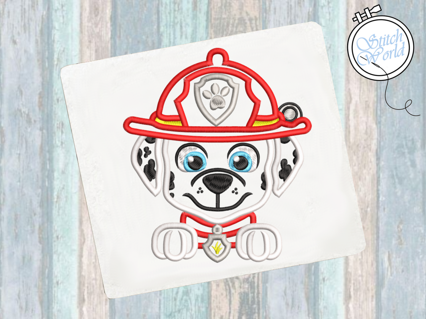 Marshall Applique, Instant Download