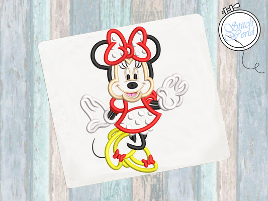 Minnie Applique, Instant Download