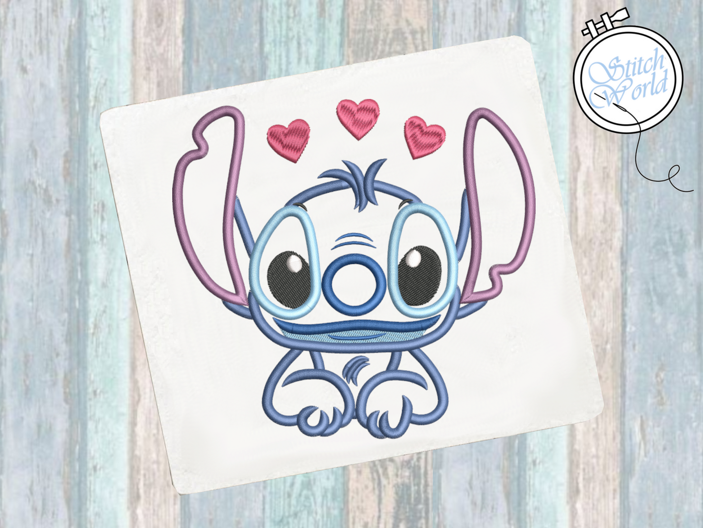 Stitch Applique, Instant Download