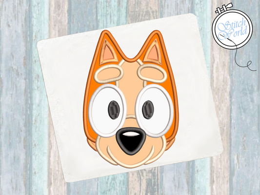Brownie Applique, Instant Download