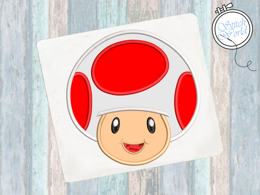 Toad Applique, Instant Download