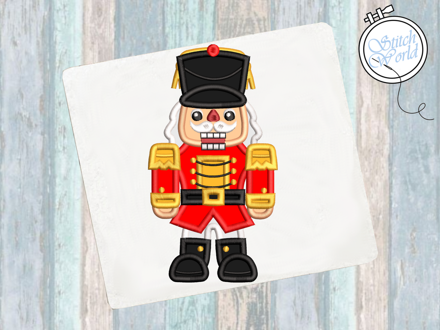 Nutcracker Applique, Instant Download