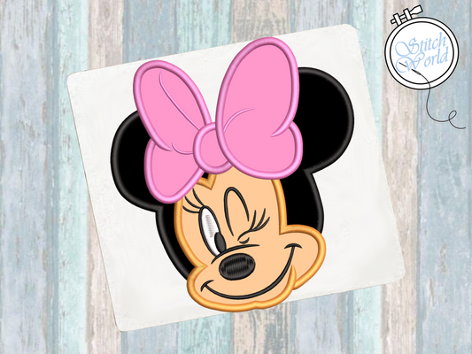 Minnie Applique, Instant Download