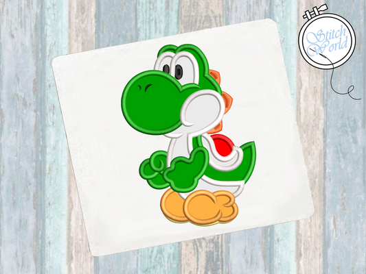 Yoshi Applique, Instant Download
