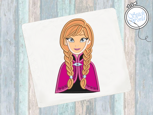 Anna Applique, Instant Download