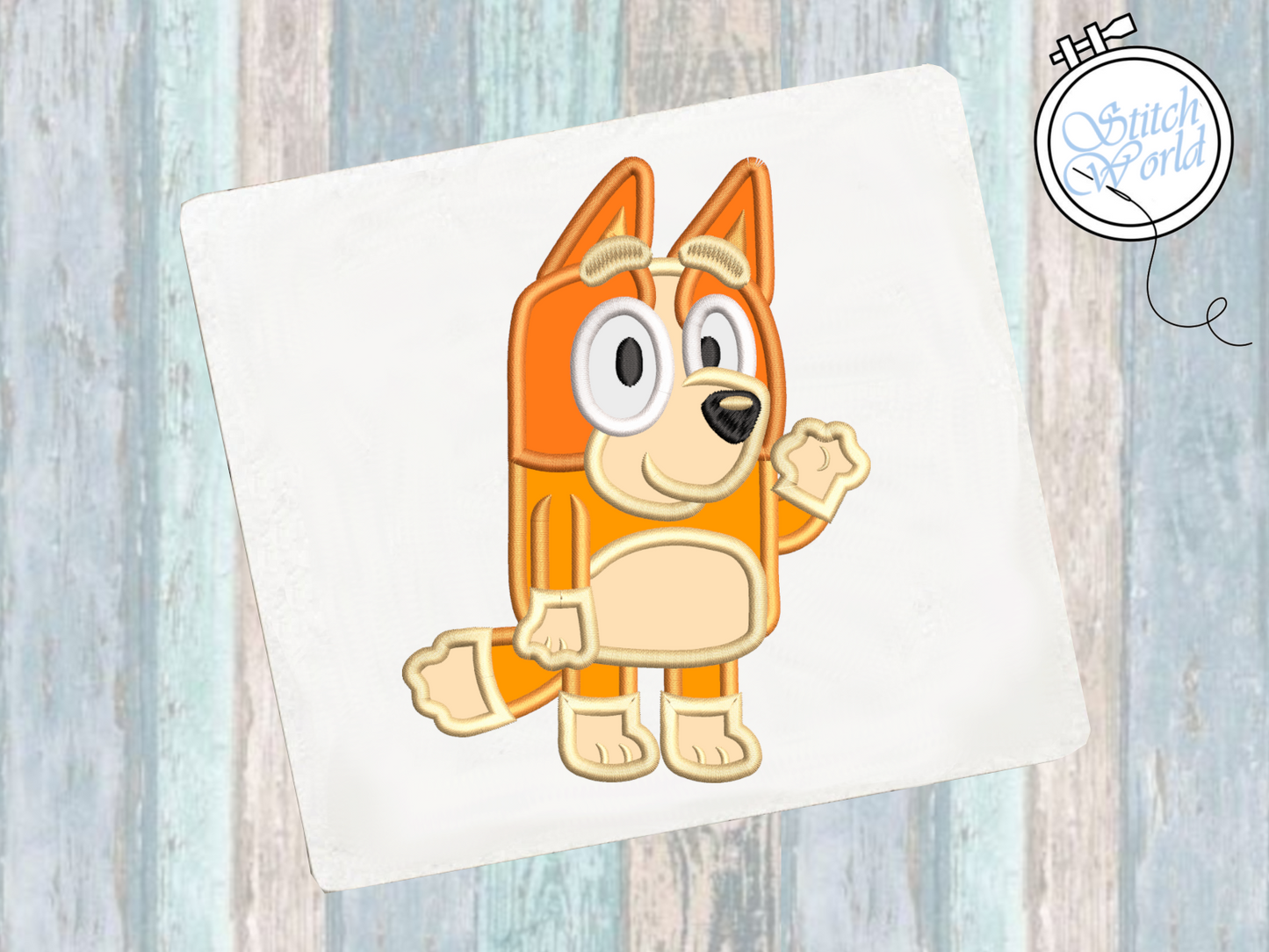 Brownie Applique, Instant Download