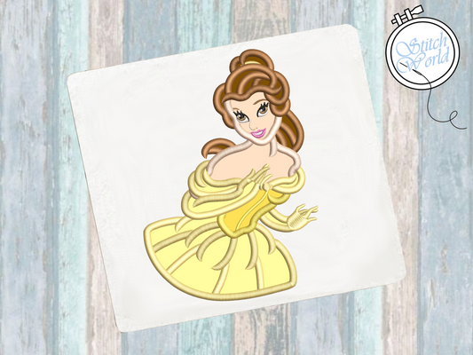 Belle Applique, Instant Download