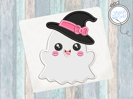 Ghost Applique, Instant Download