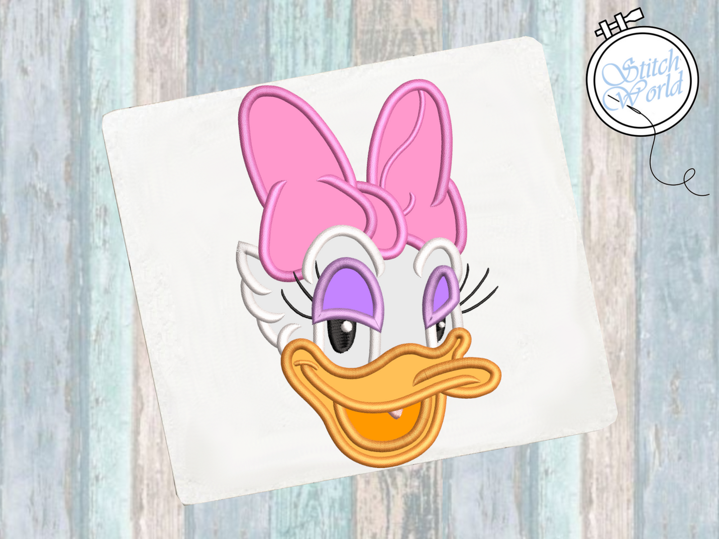Daisy Applique, Instant Download