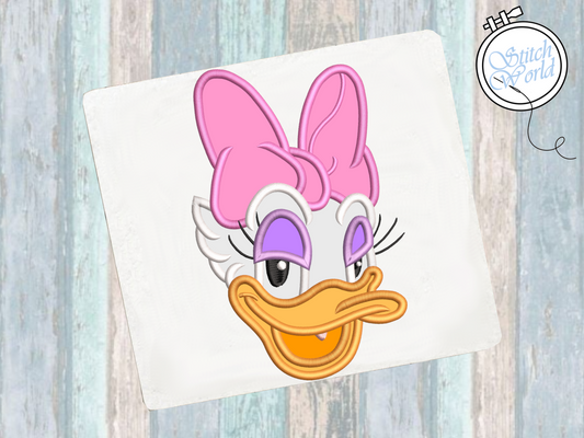 Daisy Applique, Instant Download