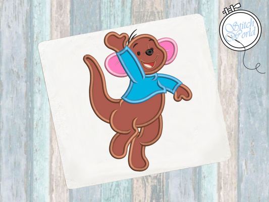 Roo Applique, Instant Download
