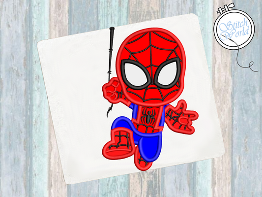 Spidey Applique, Instant Download