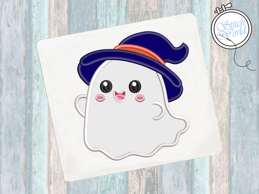 Ghost Applique, Instant Download