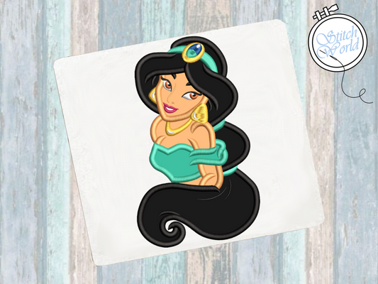Jasmine Applique, Instant Download
