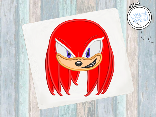 Knuckles Applique, Instant Download