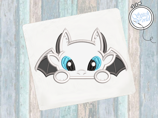 Light Fury Applique, Instant Download