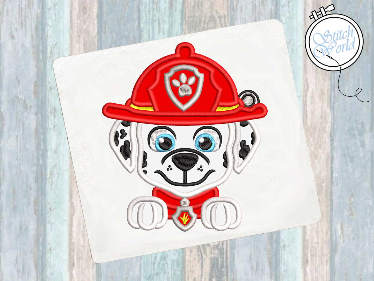 Marshall Applique, Instant Download