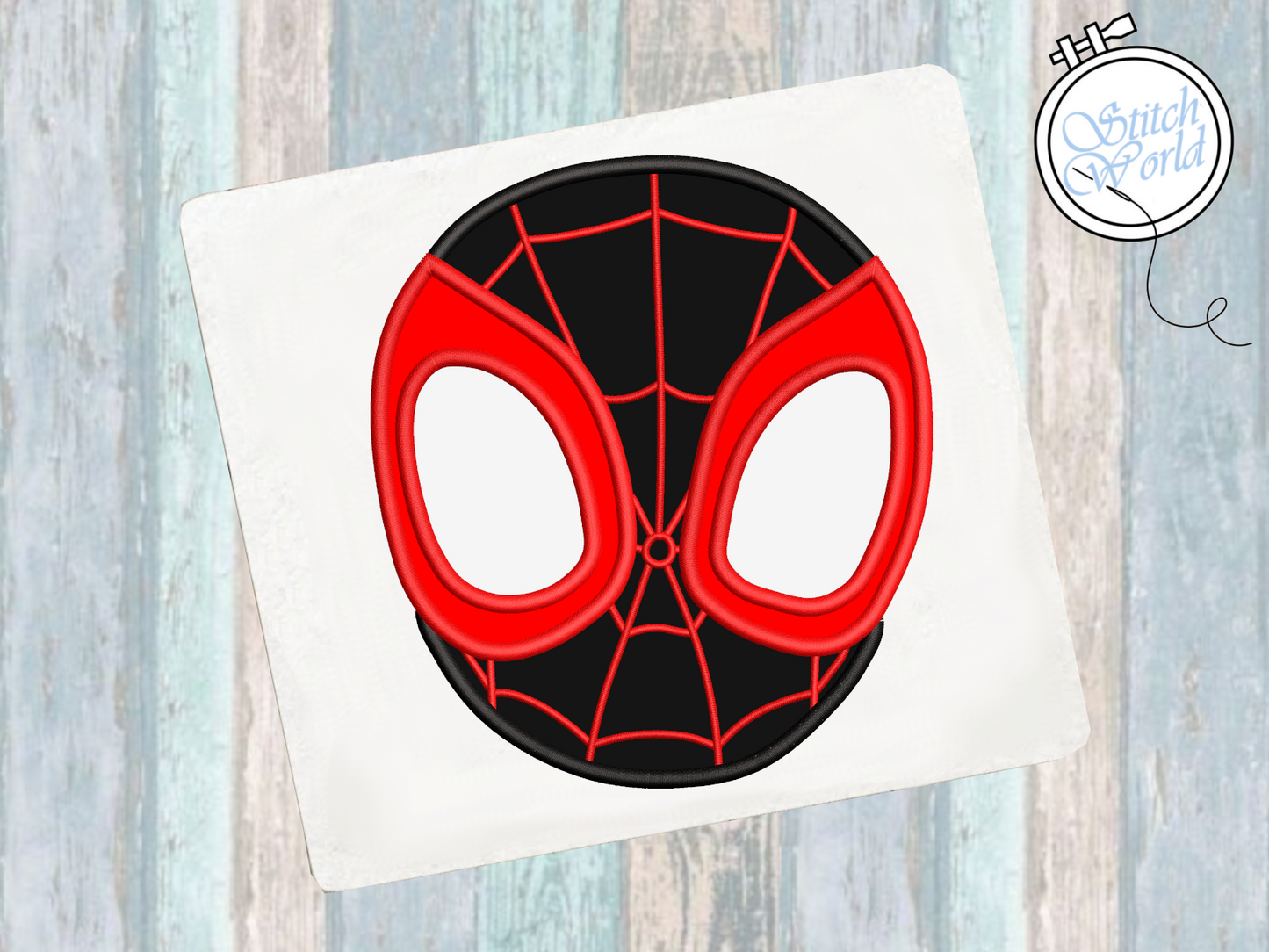 Miles/Spin Applique, Instant Download