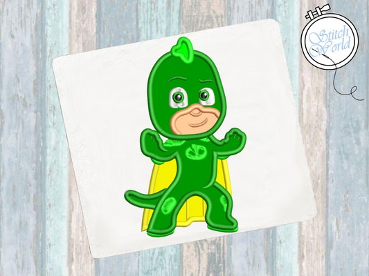 Gekko Applique, Instant Download