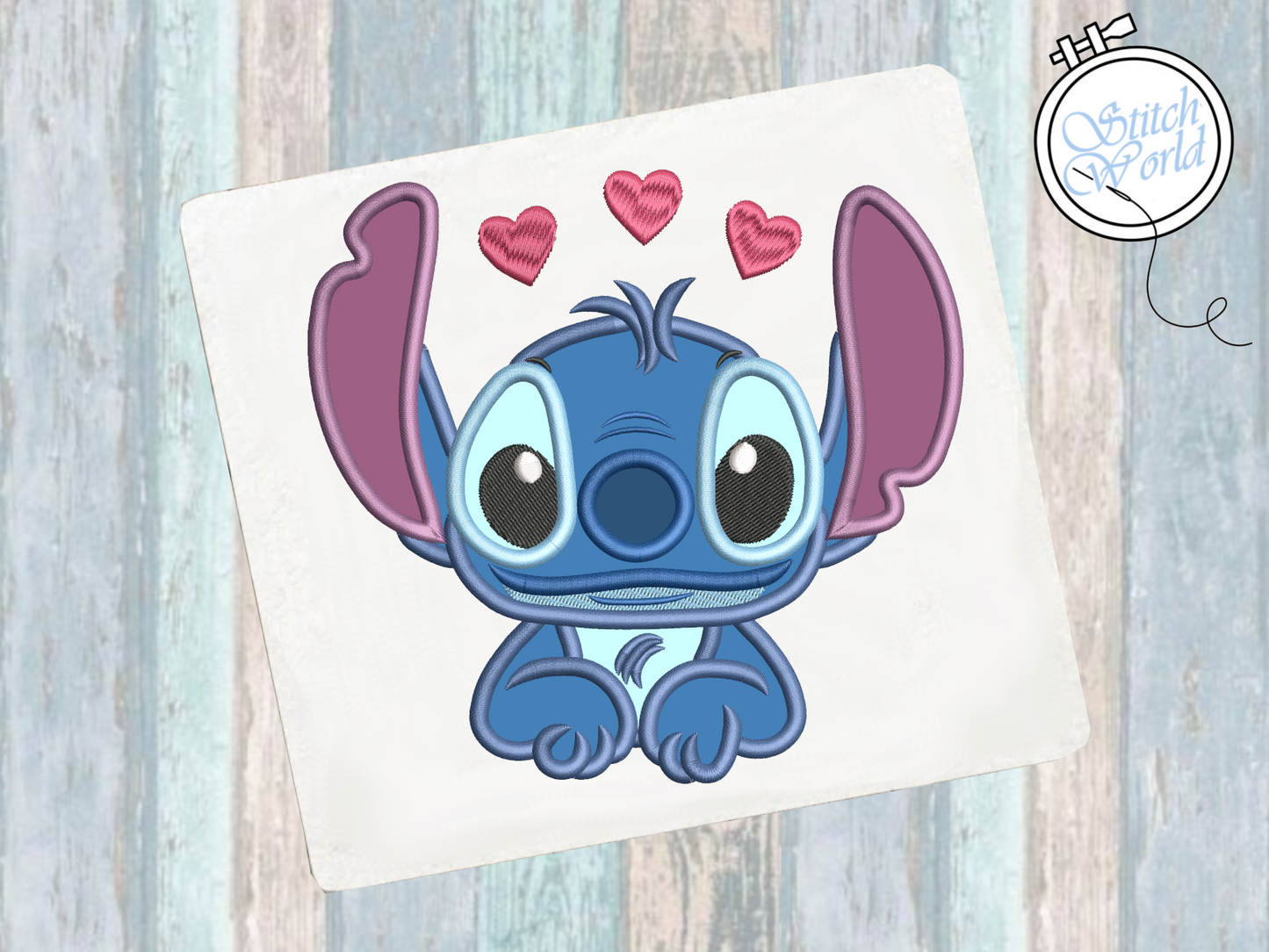 Stitch Applique, Instant Download