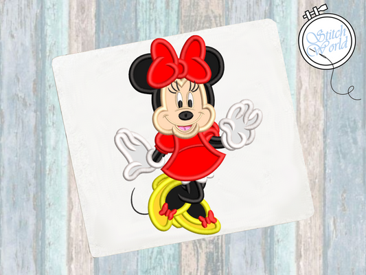Minnie Applique, Instant Download