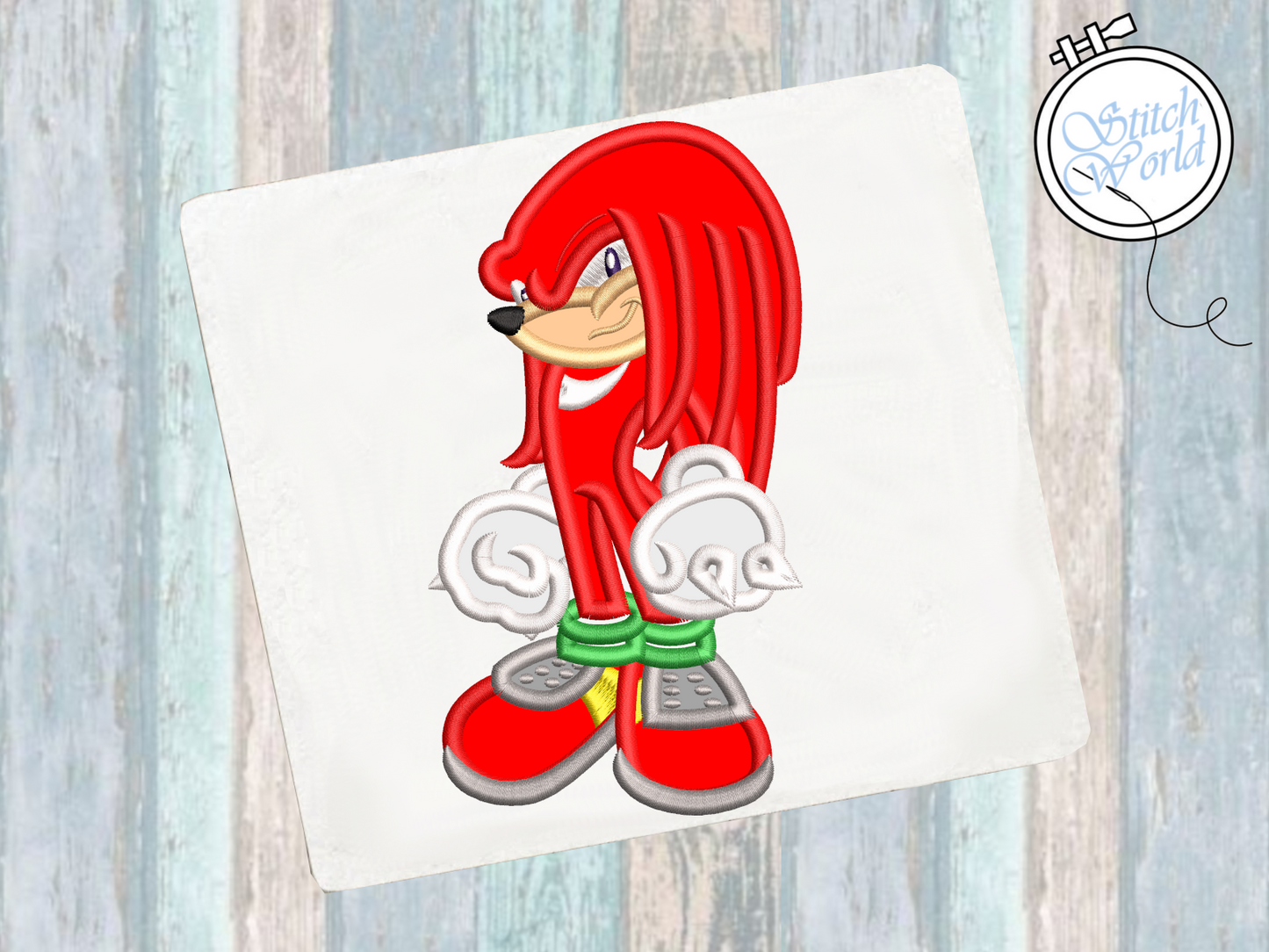 Knuckles Applique, Instant Download