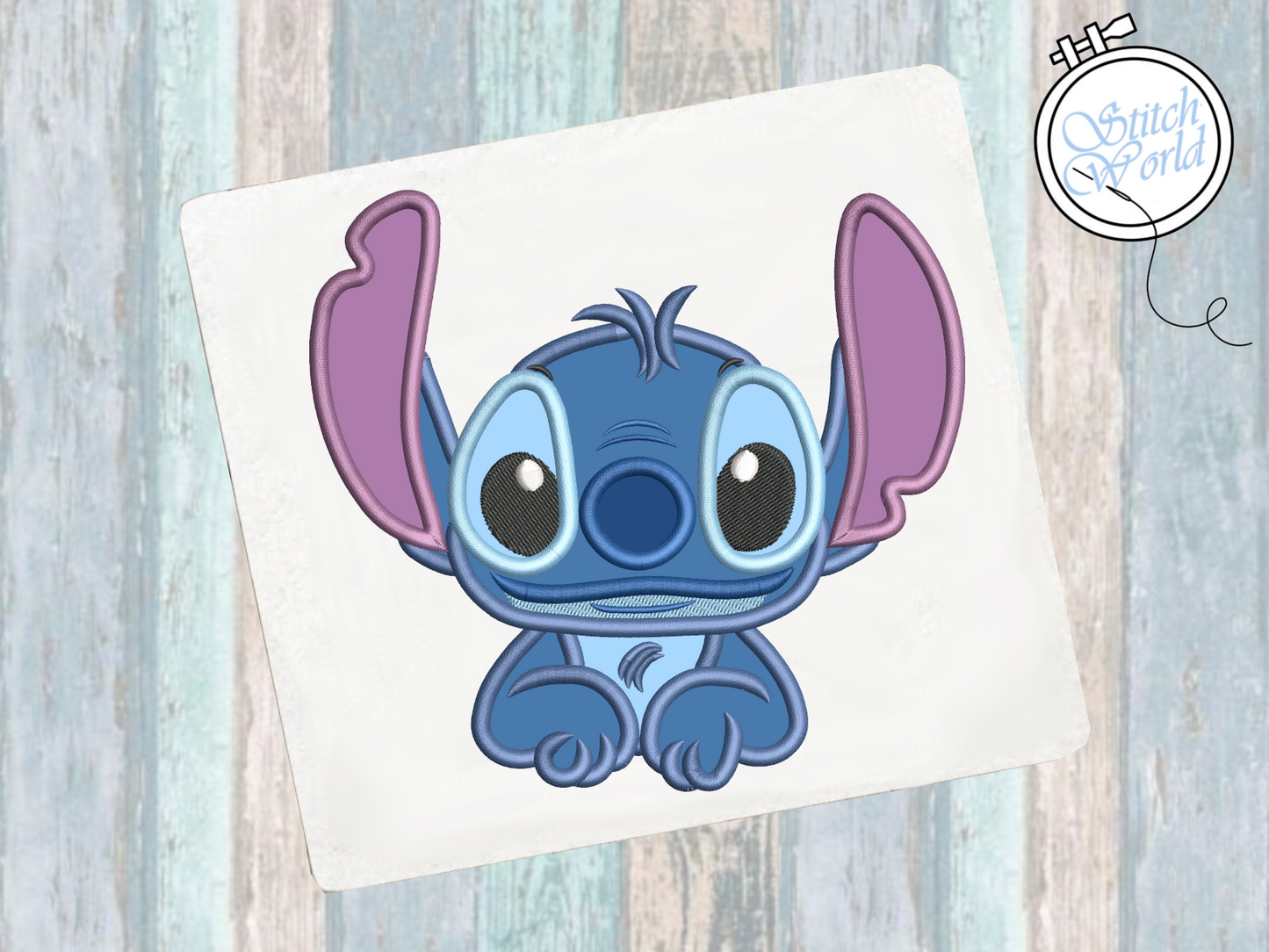 Stitch Applique, Instant Download