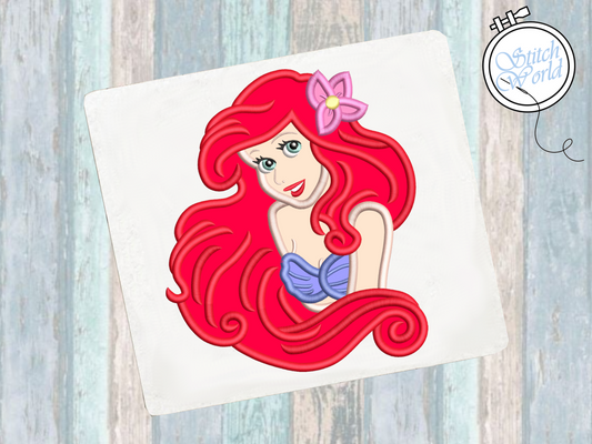 Ariel Applique, Instant Download