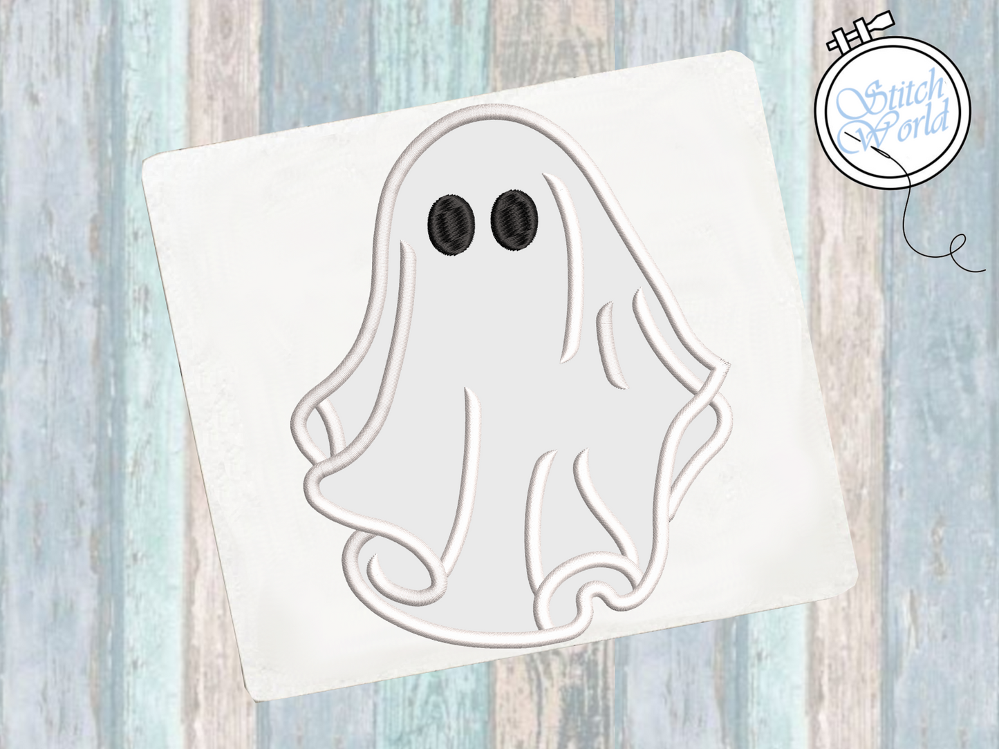 Ghost Applique, Instant Download